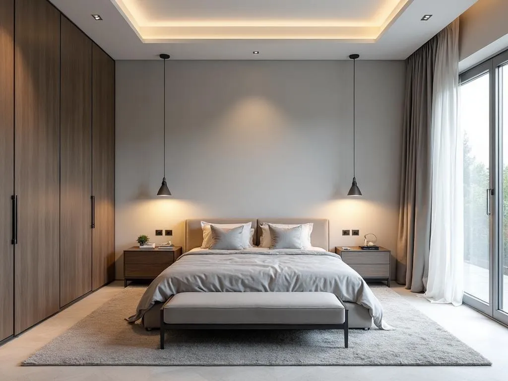 Chambre moderne après rénovation par WE BUILD