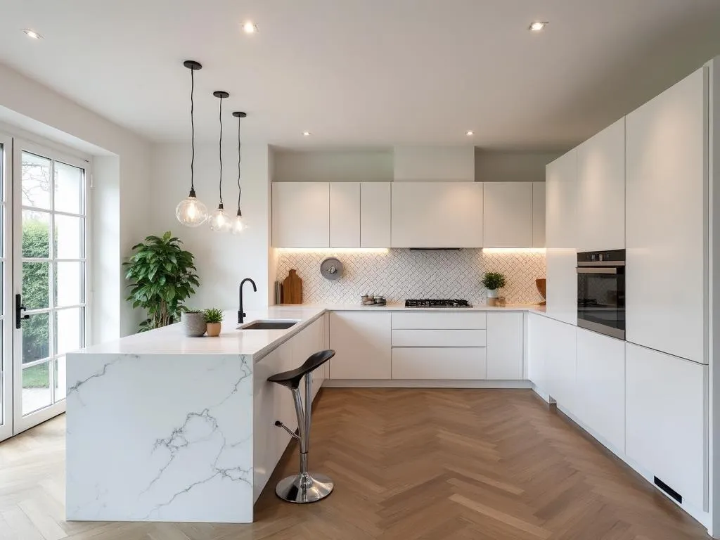 Cuisine moderne après rénovation par WE BUILD