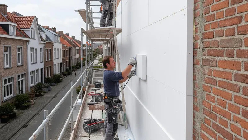 Isolation Façade - Service de isolation façade à Bruxelles par WE BUILD COMPANY